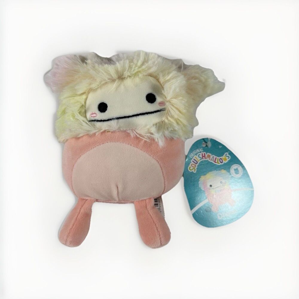 Squishmallow  Diane the Bigfoot 5 Inch Plush Pink NWT